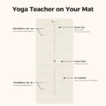 KEEP Yoga Mat – Premium 9mm Thick Exercise Mat, Anti-Tear 32” Extra Wide Fitness Mat with Strap for Men & Women, Non Slip Yoga Equipment for Home Yoga, Pilates, Gym, Stretching, Floor & Fitness Workouts