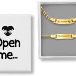 Personalized Baby Name Bar ID Bracelet & Necklace Set Custom Stainless Steel Gold Plated Kids Bracelets and Necklace for Baptism Birthday New Mom