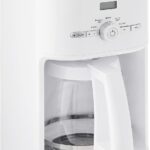 Cuisinart 12-Cup Classic Programmable Coffeemaker, White, 12-Cup, Programmable, DCC-1120NAS