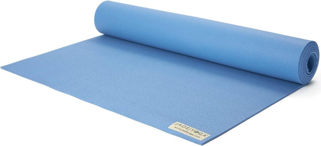Jade Fusion Yoga Mat, Luxurious Comfort & Sturdy Workout Mats for Home Gym, 68″ and 74″ Yoga Mat Thick, Non-Slip Workout Mat with Extra Strong Grip, US Made Yoga Mats