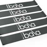 Bala Booty Bands Resistance Bands for Women & Men – Elastic Exercise Bands for Working Out – Wrist, Ankle, Legs & Booty Bands – Workout Resistance Bands for Yoga, Pilates, Strength Training