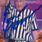 Earl Hebner Signed 2013 TriStar TNA Impact Live Card #28 WWE WWF AEW Autograph – Autographed Soccer Cards