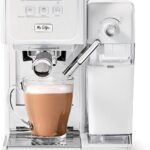 Mr. Coffee One-Touch CoffeeHouse – Espresso, Cappuccino, and Latte Maker, with Easy Serving Espresso (ESE) Pod compatibility – White