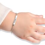 Petite Boutique 925 Silver Baby name Bracelets for Infant Girls – Personalized Name Bracelets for Women – Custom Baby Jewelry for Infant Girls – Ideal Christmas Gifts – Elegant Name Jewelry