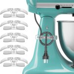 Upgraded Cord Organizer | Organization and Storage for Kitchen Appliances,Cord Keeper,Cord Wrapper,Cord Holder for Air Fryer,Coffee Maker,Blender,Toaster,Table Lamps Cord,5Pcs