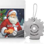 Grill Scraper Stocking Stuffers for Adults Men Women Gifts Teens Gift for Men Who Have Everything Dad Christmas Mom Grandma Grandpa Him Her Stuffer Husband Ideas Boyfriend Father Kitchen Gadgets