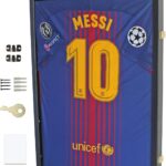 Pro Collector’s Jersey Display Frame Case with 98% UV Protection for Baseball Basketball Football Soccer Hockey Sport T-Shirt Uniform Black Finish Wall Frame
