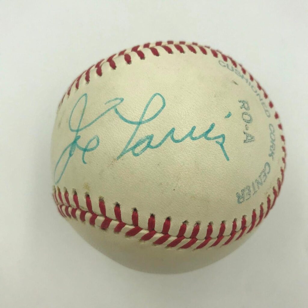 The Finest Joe Louis Single Signed American League Baseball On Earth PSA DNA COA – Autographed Boxing Miscellaneous Items
