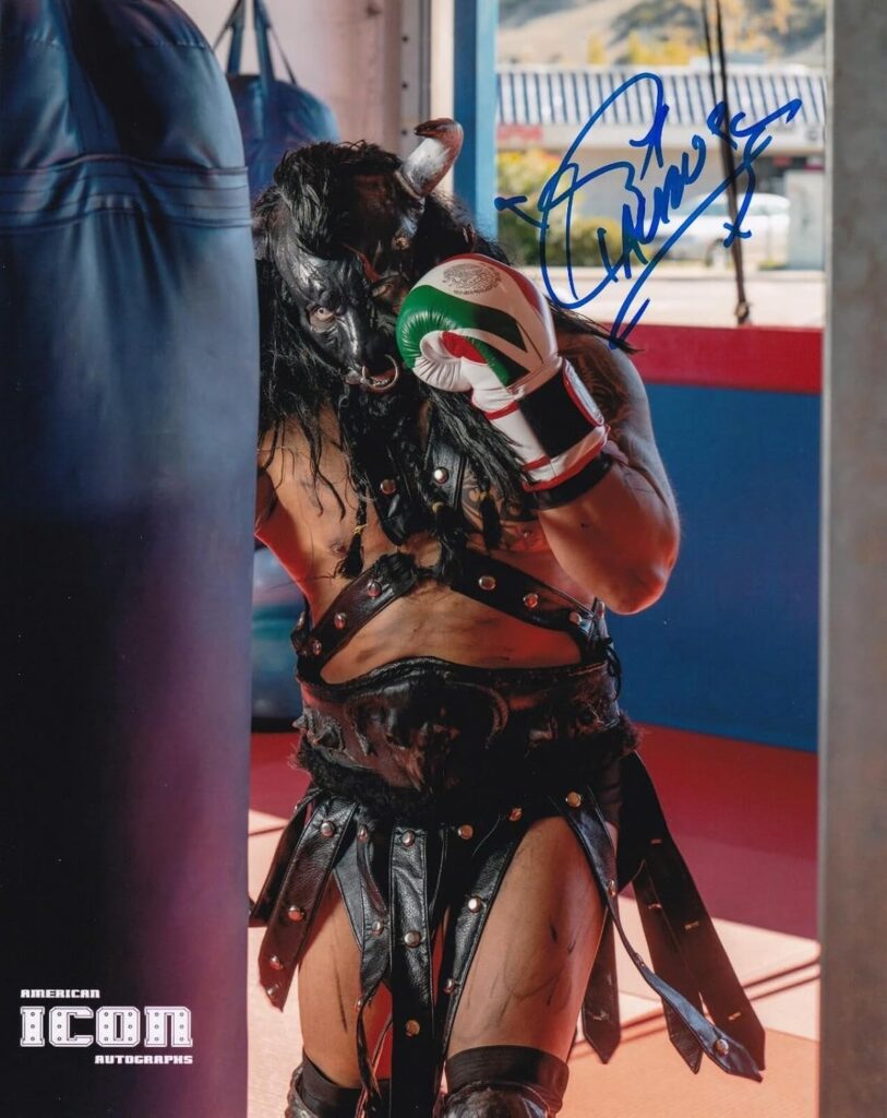 Taurus Signed 8×10 Photo Lucha Libre AAA Impact Wrestling Picture Auto’d 6 – Autographed Soccer Photos