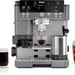 Ninja Luxe Cafe Premier Series, Espresso Machine, Drip Coffee, Rapid Cold Brew, Integrated Grinder, Hands-Free Frother, with Knock Box, Water Filter, Cleaning Tablets, Descaler, ES601GM