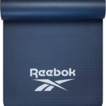 Reebok Pro 10mm Extra-Thick Yoga Mat, 72″ x 24″ with Easy Carry Strap, Large Non-Slip Exercise Mat with Ridged Base for Home Workout, Pilates, Floor Exercises & Outdoor Training