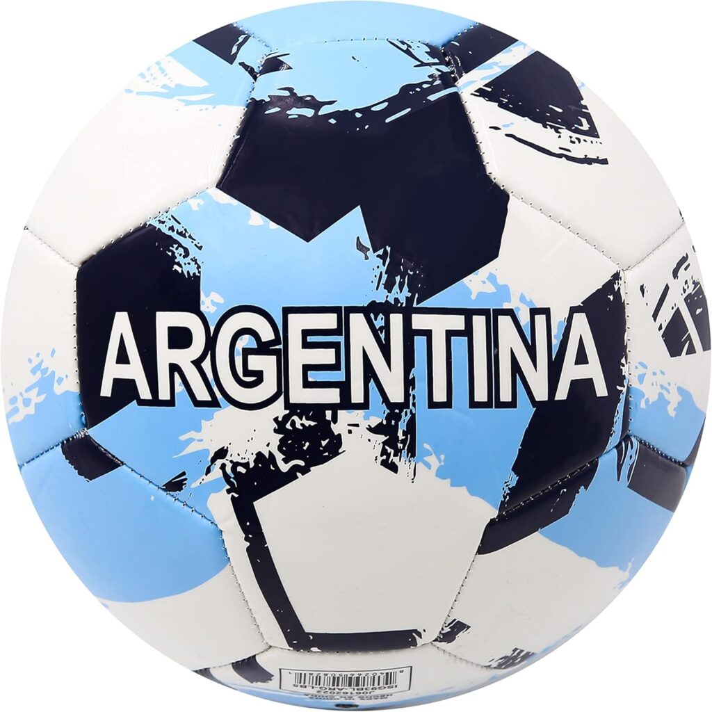 Icon Sports World Cup Country Training Outdoor Soccer Ball Argentina Ball Home