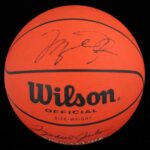 Michael Jordan Signed Wilson Signature Model Basketball Huge Auto! JSA COA – Autographed Basketballs