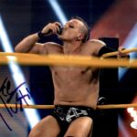 Ace Austin Signed Impact Kissing Ace Of Spades Playing Card 8×10 Photo JSA COA – Autographed Soccer Photos