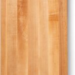 John Boos RA-Board Series Rectangular Wooden Maple Cutting Board 18”x12” – 2.25” Thick, 13-lb Reversible Butcher Block with Edge-Grain & Finger Grips – Made in the USA