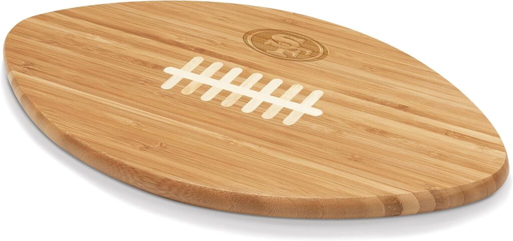 NFL San Francisco 49ers Touchdown Pro! Engraved Board, One Size, Natural Wood