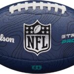 WILSON NFL Stride Pro Eco Football – Navy, Official Size