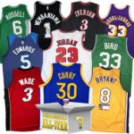 All-Star Autographed/Signed Basketball Jersey Mystery Box with PSA JSA or Beckett COA