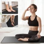 Yoga Grounding Mat, Foot Therapy,Twin/Full Bed-end Foot Mat, 35.4×23.6 inches Grounding Pad for Bed, Boost Energy, Improve Sleep, Reduce Anxiety