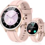 Smart Watch for Men Women(Answer/Make Calls), Smartwatch Built-in AI Voice, 1.27″ HD Fitness Tracker with Heart Rate/Sleep/Step/SpO2 Monitor, 100+ Sports Modes, IP68 Waterproof Watch for Android iOS