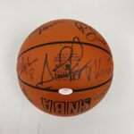 1997-98 Chicago Bulls NBA Champs Team Signed Game Basketball The Last Dance JSA – Autographed Basketballs