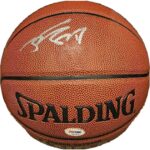 Yao Ming Signed Spalding Indoor/Outdoor Basketball PSA/DNA – Autographed Basketballs