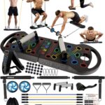 HOTWAVE Push Up Board Fitness, Portable Foldable 20 in 1 Push Up Bar at Home Gym, Pushup Handles for Floor. Professional Strength Training Equipment For Man and Women,Patent Pending