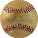 Babe Ruth Signed Autographed Vintage Reach Baseball PSA LOA