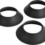 GoSports Black Ball Stand & Holder for Sports Balls (Basketballs, Baseballs, Footballs, Soccerballs) – 3 Pack Matte Black