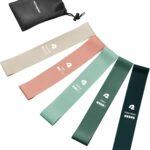 Retrospec Activate Resistance Loop Band Set for Working Out, Home Fitness, Toning, Stretching & Exercise – Lightweight & Portable for Men & Women