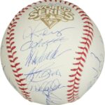 2009 New York Yankees Team Signed World Series Baseball Derek Jeter PSA DNA COA – Autographed Baseballs