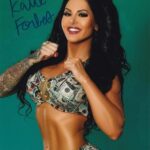 Katie Forbes Signed 8×10 Photo WOW Impact Women of Wrestling Picture Autograph 9 – Autographed Soccer Photos