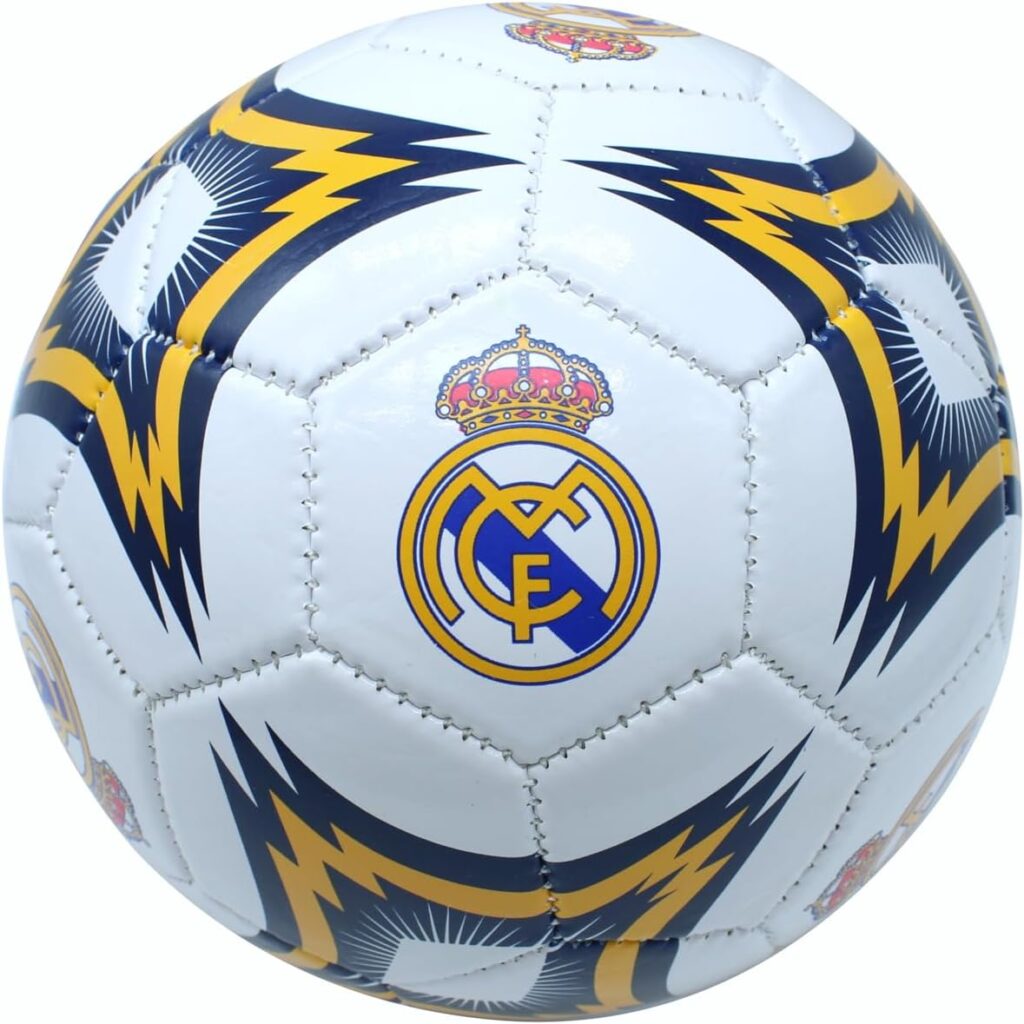 Icon Sports Real Madrid Soccer Ball Officially Licensed Player Ball (Size 2)