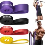 Alllvocles Resistance Band, Pull Up Bands, Pull Up Assistance Bands, Workout Bands, Exercise Bands, Resistance Bands Set for Legs, Working Out, Muscle Training, Physical Therapy, Shape Body, Men Women