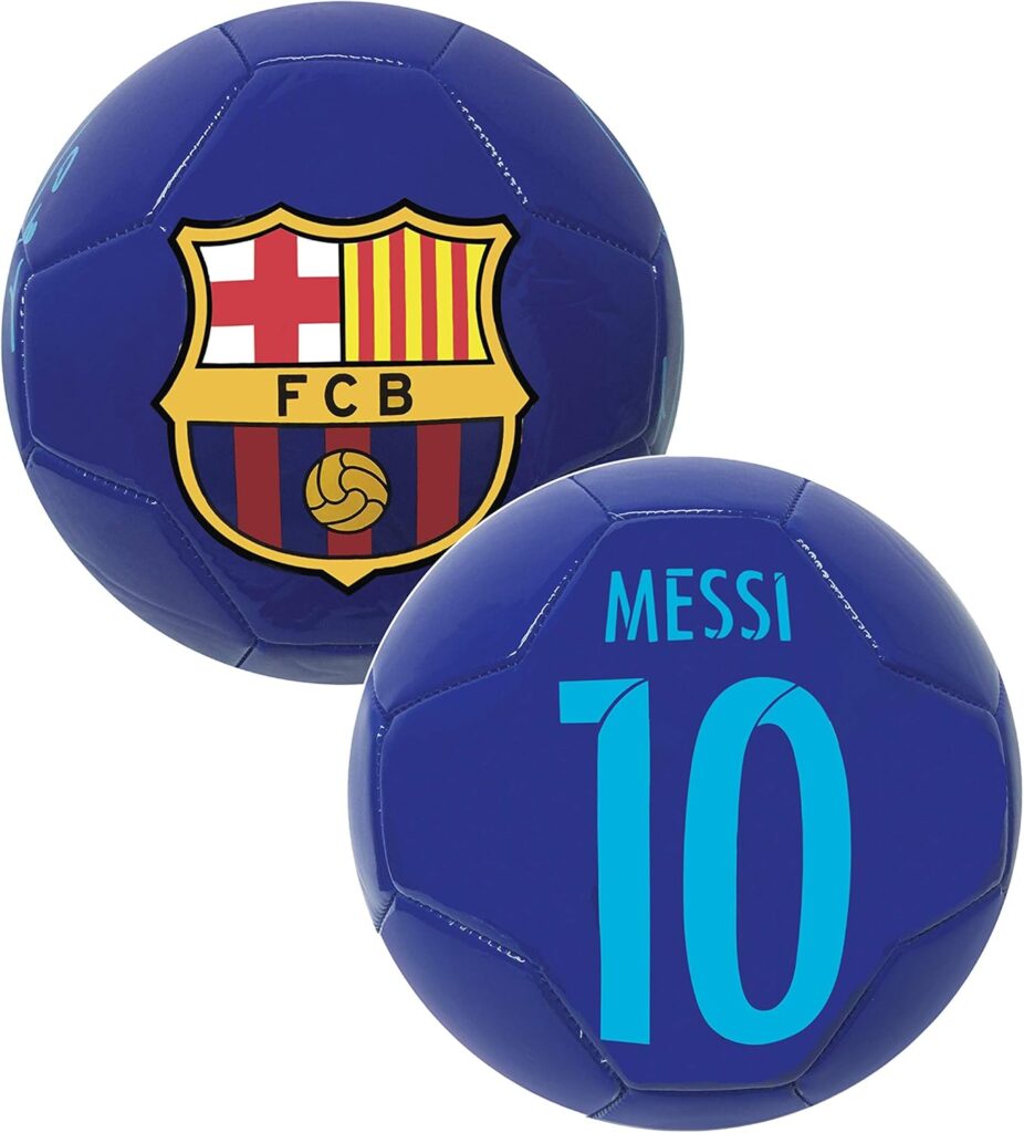 Barcelona Messi Soccer Ball Size 2, Licensed Lionel Messi Signature Ball