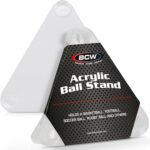 BCW Acrylic Ball Stand, 1 Pack | Anti-Slip Design for Basketball, Football, and Soccer Ball Display