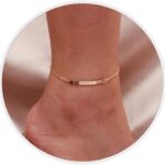 Petite Boutique Personalized Anklet Mothers Day Gift 16K Plated Gold Rose Gold Silver multi occasions valentine’s Day Christmas Bridesmaid Wedding gift