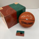 Kobe Bryant Signed Spalding Official Game Basketball Silver Ink Upper Deck UDA – Autographed Basketballs