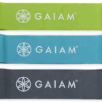 Gaiam Restore Loop Band Kit,Set of 3, Light, Medium,Heavy Lower Body Loop Resistance Bands for Legs and Booty Exercises & Workouts,15″x 4″Bands
