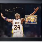 sufenvera Signed Kobe Bryant Film Photo Collage,Kobe Memorabilia Framed Poster Gifts for Basketball Fans on Birthday/Christmas/Father’s Day 10×8 Inches