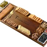 Shanik Premium Charcuterie Board – Extra Large Magnetic Double-Sided Cheese/Meat Serving Tray & Cutting Board – Gift for Weddings, Bridal Showers, Housewarming – Kitchen Essential, Quality 31 ½ inches