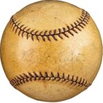 Babe Ruth Lou Gehrig Yankees Signed Suburban League Baseball PSA+BAS LOA – Autographed Baseballs
