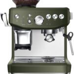 Breville Barista Express Impress Espresso Machine BES876OLT, Olive Tapenade