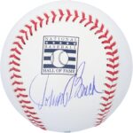 Johnny Bench Cincinnati s Autographed Hall of Fame Logo Baseball – Autographed Baseballs
