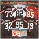 Autographed/Signed Cleveland Football Jersey Mystery Box with PSA JSA or Beckett COA