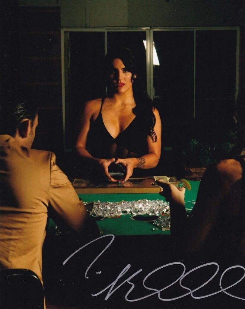 Tessa Blanchard Signed 8×10 Photo Lucha Libre AAA Impact Wrestling Stardom XPW 8 – Autographed Soccer Photos