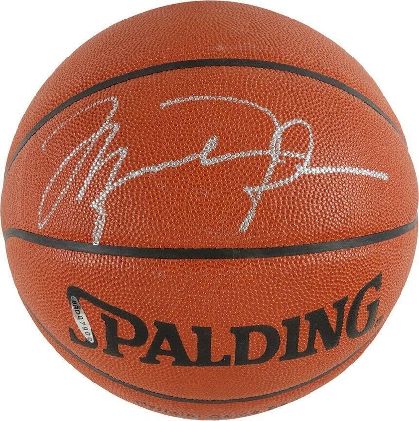Michael Jordan Signed Spalding Official NBA Game Basketball UDA Upper Deck COA – Autographed Basketballs