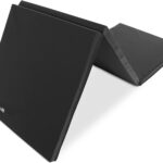 ProsourceFit Tri-Fold Folding Thick Exercise Mat 6’x2’ with Carrying Handles for MMA, Gymnastics Core Workouts