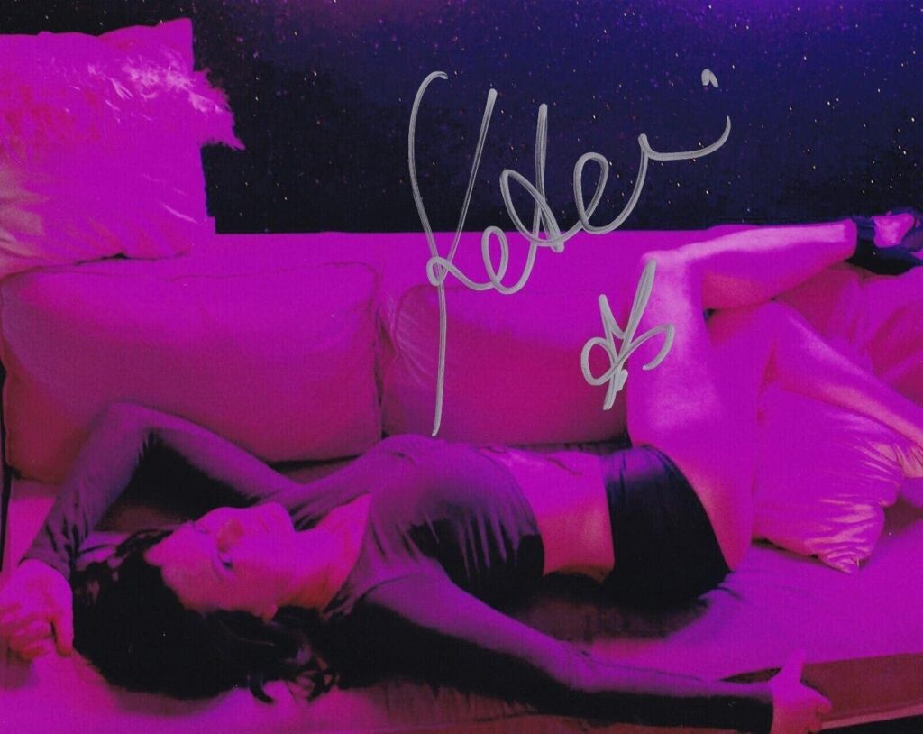 Katie Lea Burchill Signed 8×10 Photo WWE Winter TNA Impact The Temptress WOW 16 – Autographed Soccer Photos