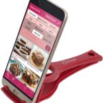 Recipe Holder Stand for Smartphones and Tablets, Keep Your Phone, Kindle, or iPad Convenient While Cooking – Original Kitchen Gadget Phone and Tablet Stand